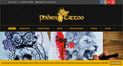 Desktop Screenshot of phoenix-tattoostudio.com